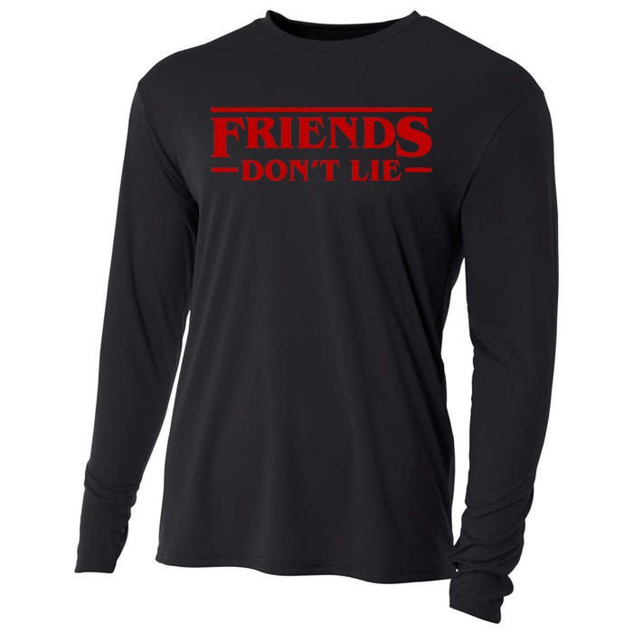 Friends Dont Lie Cooling Performance Long Sleeve Crew