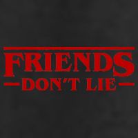 Friends Dont Lie Golf Towel