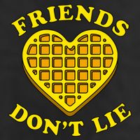 Friends Dont Lie Waffle Heart Cool Comfort Performance Bucket Hat