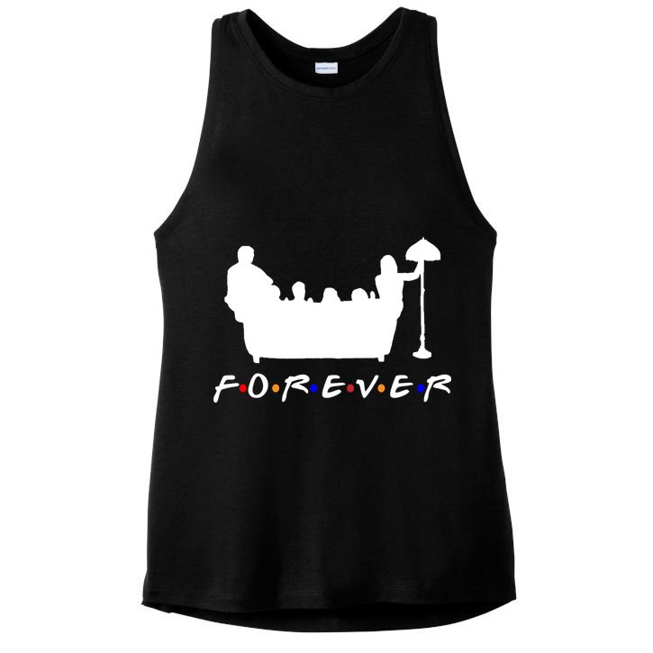 Friends Forever Ladies PosiCharge Tri-Blend Wicking Tank