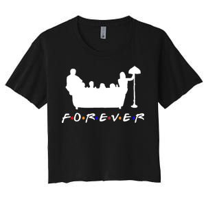 Friends Forever Women's Crop Top Tee