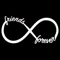 Friends Forever Infinity Symbol City Backpack