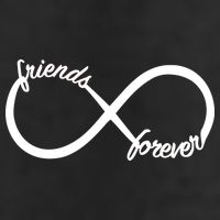 Friends Forever Infinity Symbol Adult Drive Performance Visor