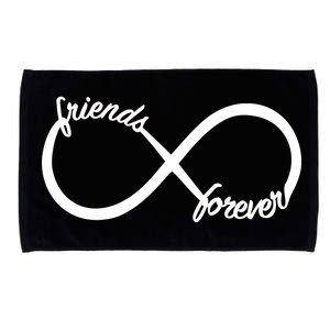 Friends Forever Infinity Symbol Microfiber Hand Towel