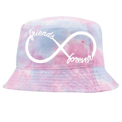 Friends Forever Infinity Symbol Tie-Dyed Bucket Hat