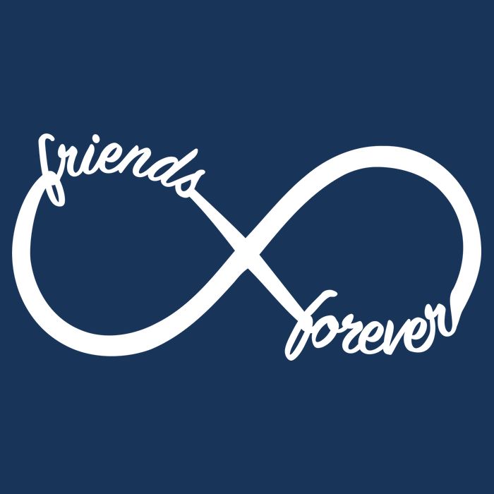 Friends Forever Infinity Symbol Cool Comfort Performance Bucket Hat