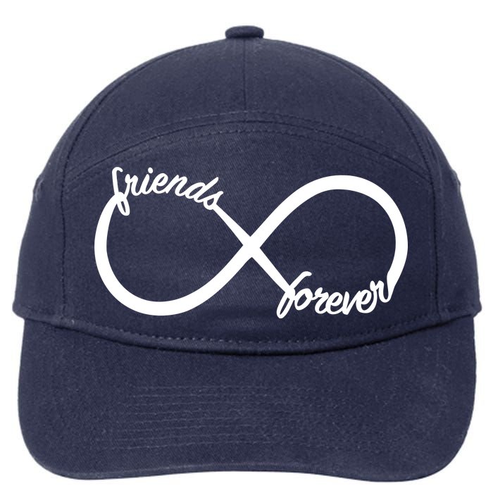 Friends Forever Infinity Symbol 7-Panel Snapback Hat