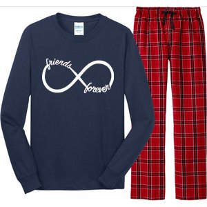 Friends Forever Infinity Symbol Long Sleeve Pajama Set