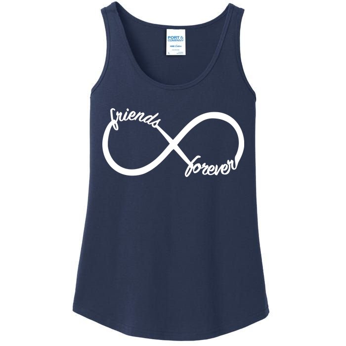 Friends Forever Infinity Symbol Ladies Essential Tank