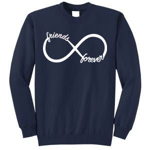 Friends Forever Infinity Symbol Tall Sweatshirt