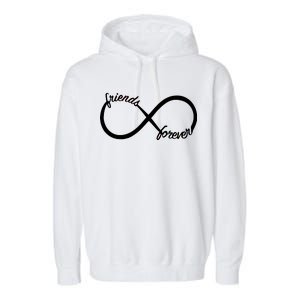 Friends Forever Infinity Symbol Garment-Dyed Fleece Hoodie