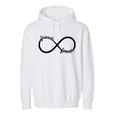 Friends Forever Infinity Symbol Garment-Dyed Fleece Hoodie