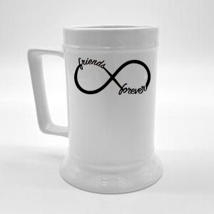 Friends Forever Infinity Symbol Beer Stein