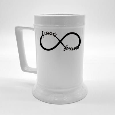 Friends Forever Infinity Symbol Beer Stein