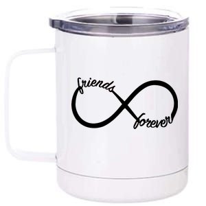 Friends Forever Infinity Symbol 12 oz Stainless Steel Tumbler Cup