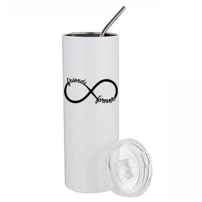 Friends Forever Infinity Symbol Stainless Steel Tumbler