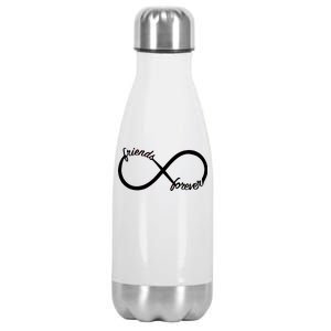 Friends Forever Infinity Symbol Stainless Steel Insulated Water Bottle