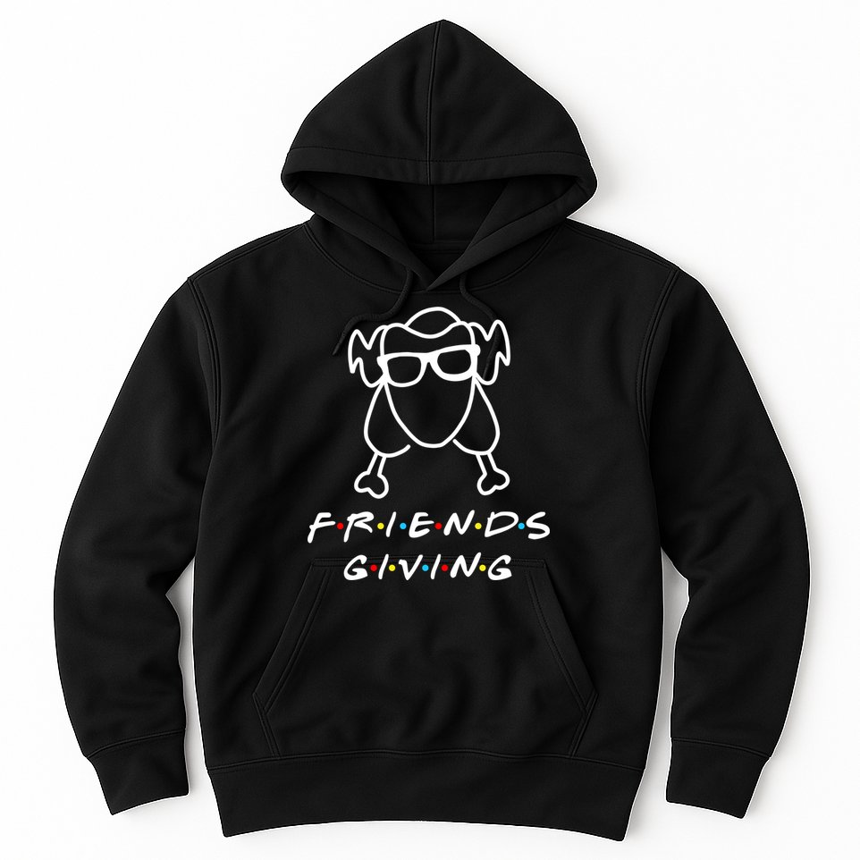 Friends Giving Funny Thanksgiving Hoodie