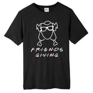 Friends Giving Funny Thanksgiving Tall Fusion ChromaSoft Performance T-Shirt