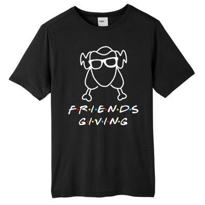 Friends Giving Funny Thanksgiving Tall Fusion ChromaSoft Performance T-Shirt