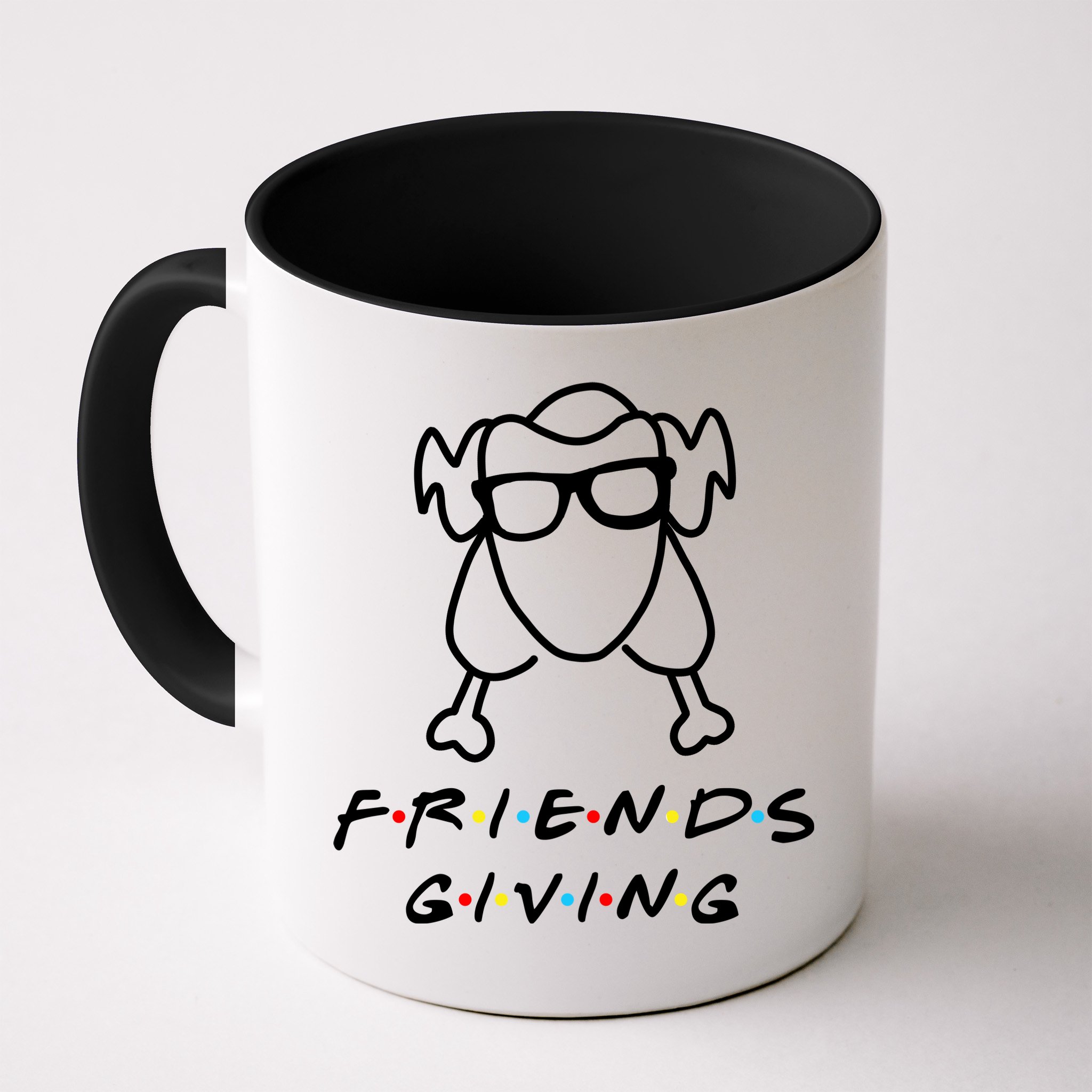 Friends Giving Funny Thanksgiving Mug