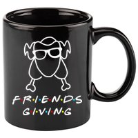 Friends Giving Funny Thanksgiving 11oz C Handle Ceramic Mug