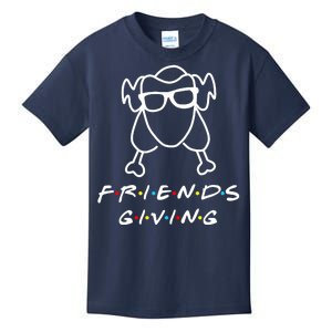 Friends Giving Funny Thanksgiving Kids T-Shirt