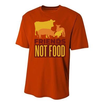 Friends Not Food Performance Sprint T-Shirt