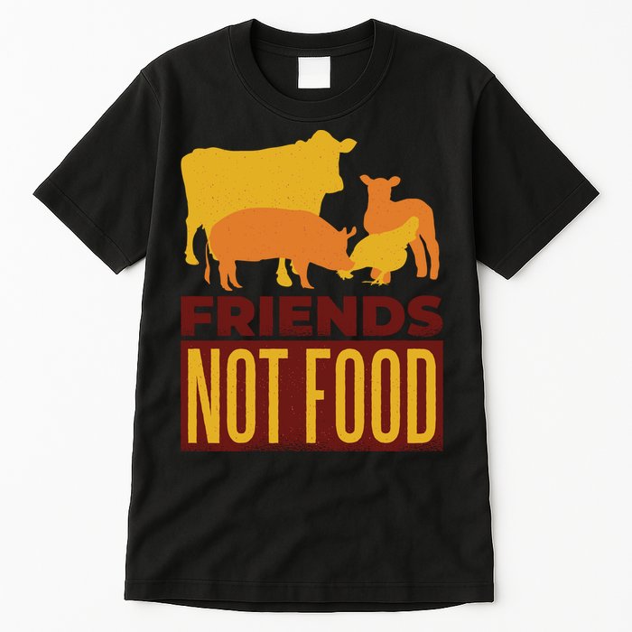 Friends Not Food Tall T-Shirt