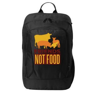 Friends Not Food City Backpack