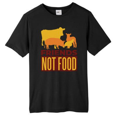 Friends Not Food Tall Fusion ChromaSoft Performance T-Shirt