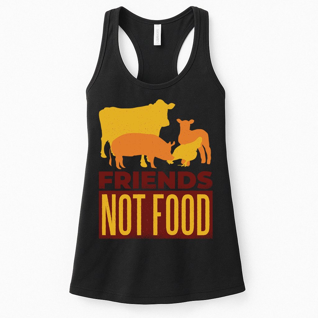 Friends Not Food Womens Tank Top