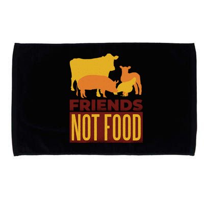 Friends Not Food Microfiber Hand Towel