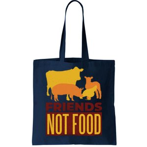 Friends Not Food Tote Bag