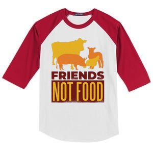 Friends Not Food Kids Colorblock Raglan Jersey