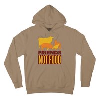 Friends Not Food Hoodie