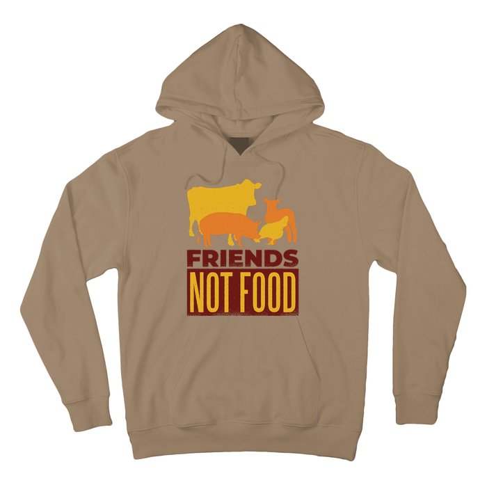 Friends Not Food Hoodie