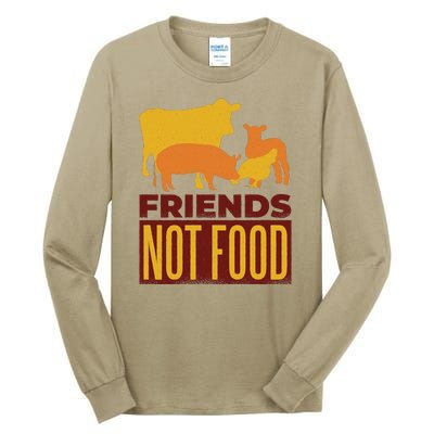 Friends Not Food Tall Long Sleeve T-Shirt