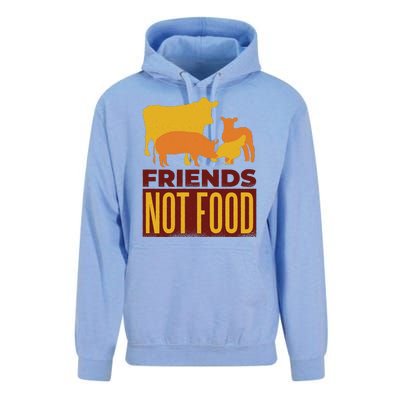 Friends Not Food Unisex Surf Hoodie