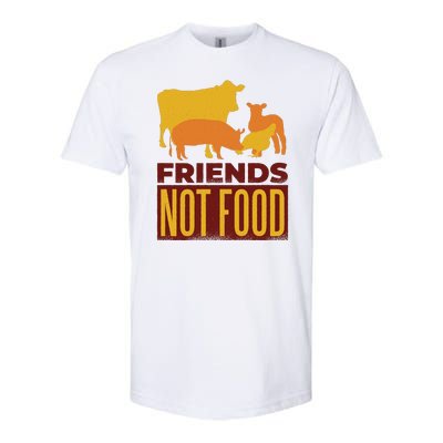 Friends Not Food Softstyle® CVC T-Shirt