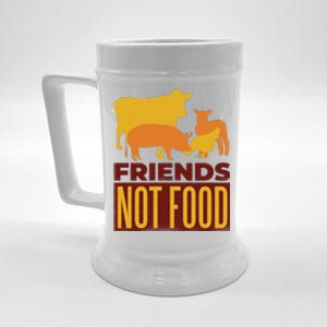 Friends Not Food Beer Stein