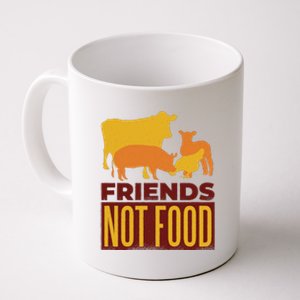 Friends Not Food Coffee Mug