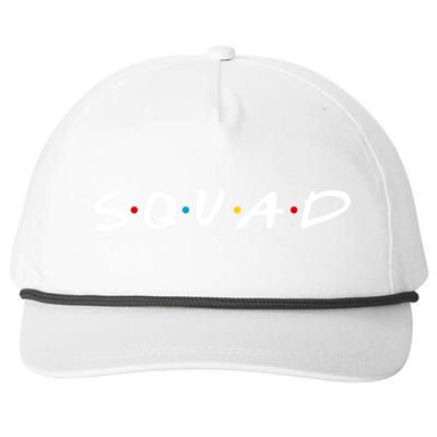 Friends Squad Snapback Five-Panel Rope Hat