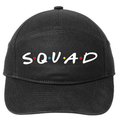 Friends Squad 7-Panel Snapback Hat