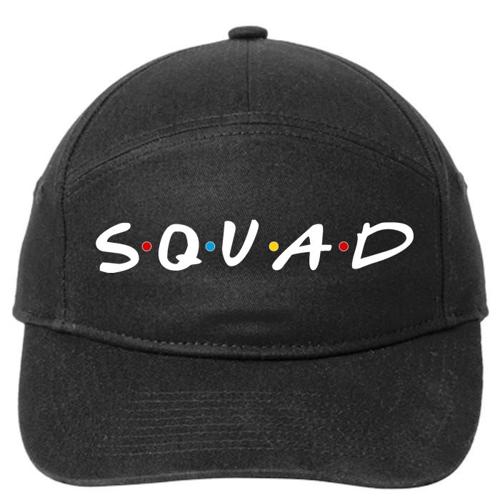 Friends Squad 7-Panel Snapback Hat