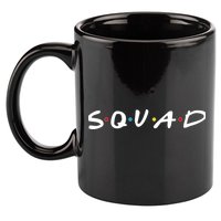 Friends Squad 11oz C Handle Ceramic Mug