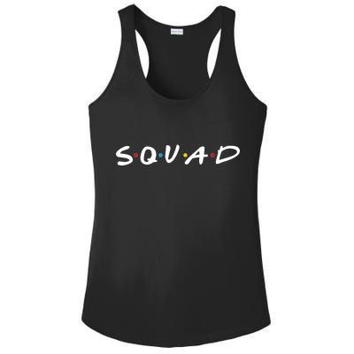 Friends Squad Ladies PosiCharge Competitor Racerback Tank