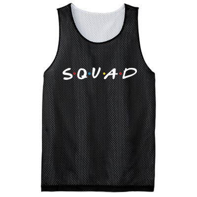 Friends Squad Mesh Reversible Basketball Jersey Tank