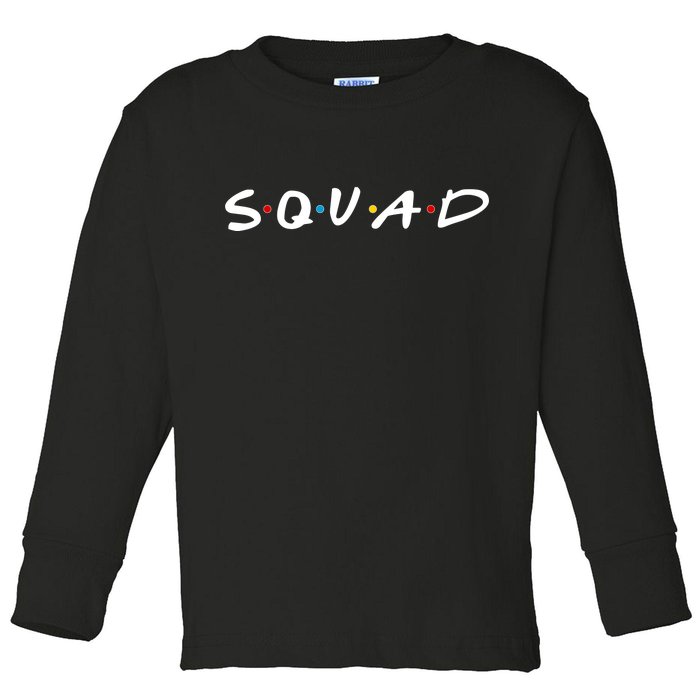 Friends Squad Toddler Long Sleeve Shirt