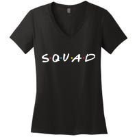 Friends Squad Women's V-Neck T-Shirt